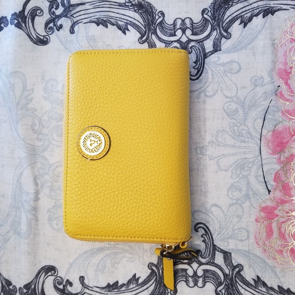 Anne Klein Yellow Wallet